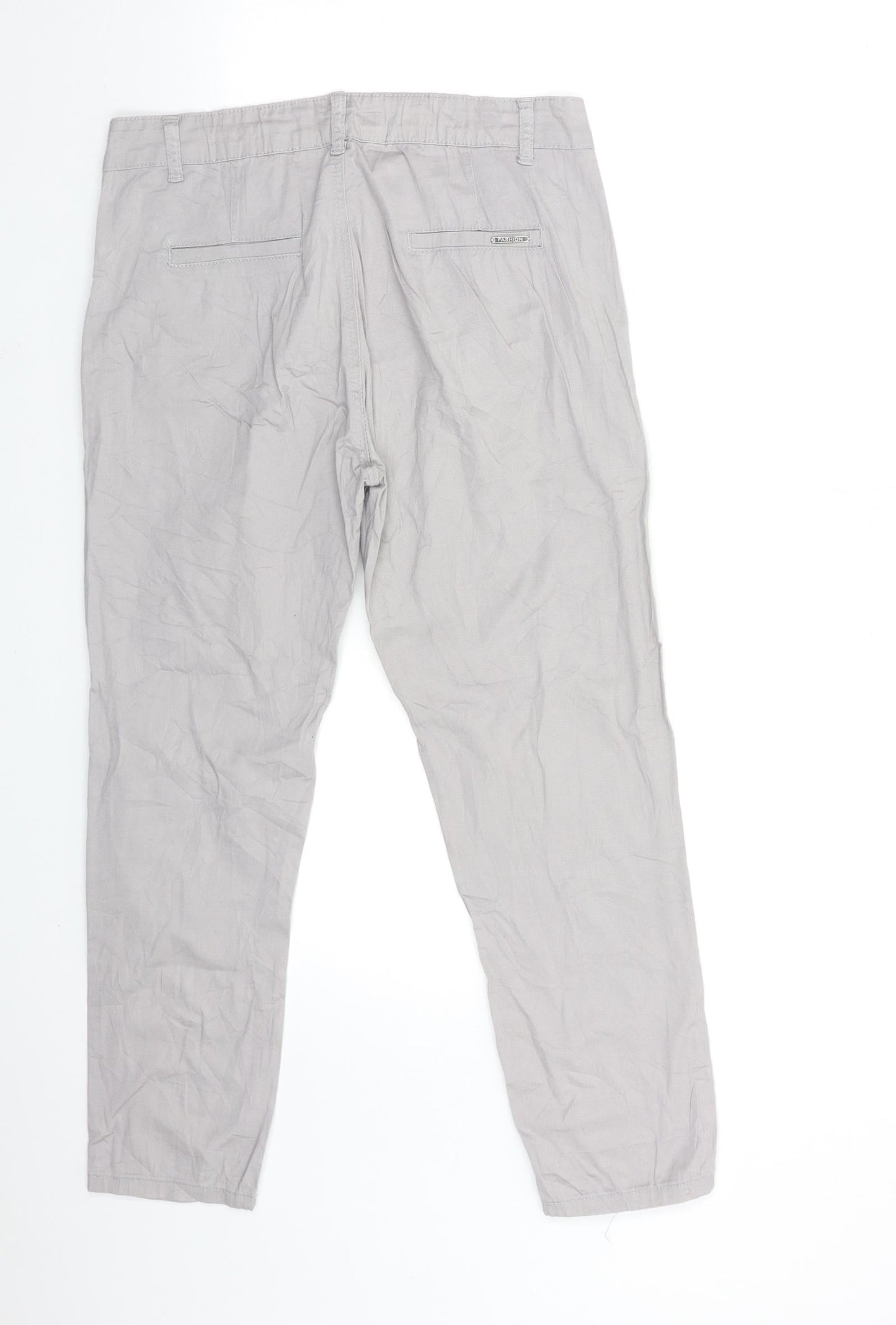 miss cherry Womens Grey   Trousers  Size 29 in L26 in