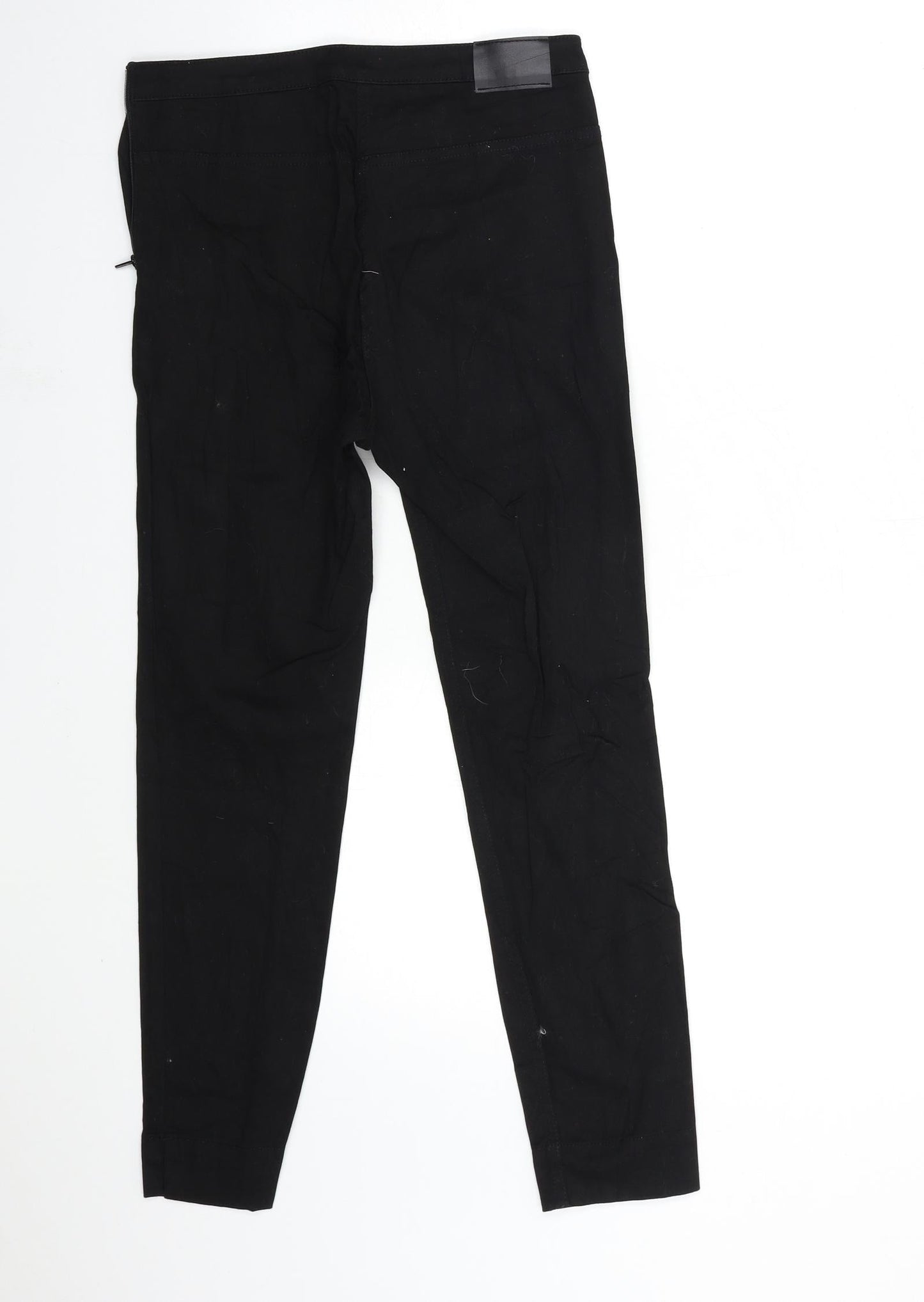 H&M Womens Black  Denim Skinny Jeans Size 6 L28 in