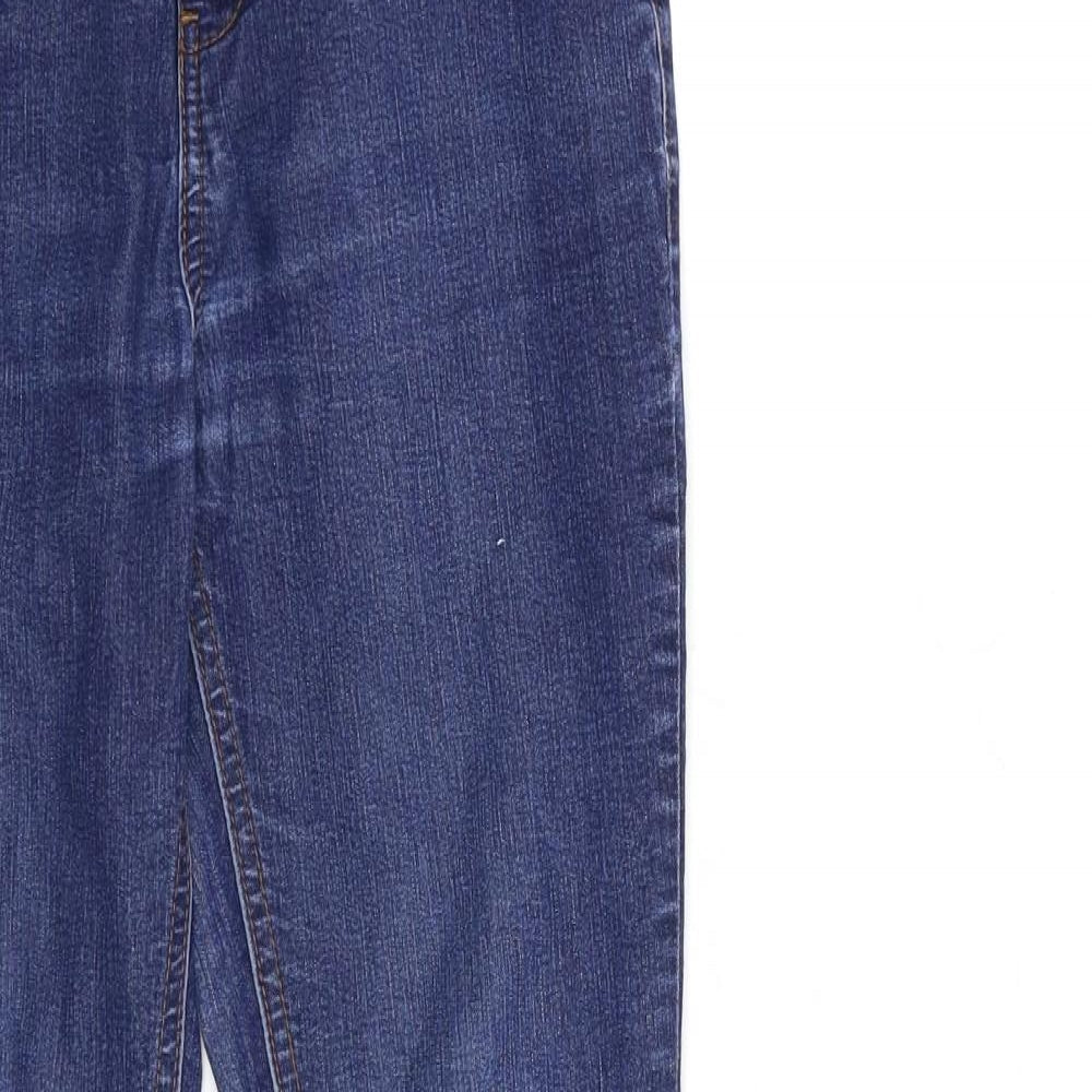 yesyes Womens Blue  Denim Skinny Jeans Size 8 L31 in