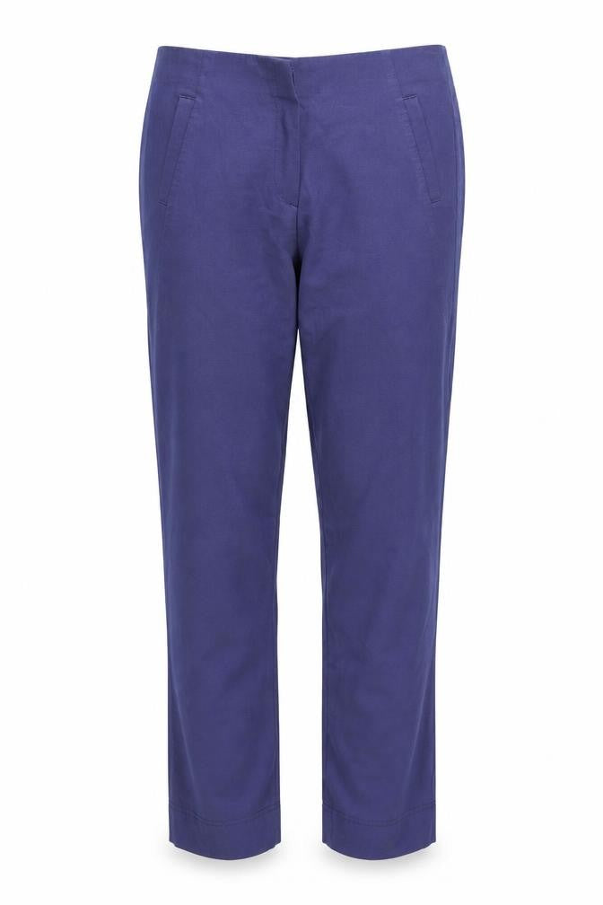 infini moi Womens Blue   Trousers  Size 14 L27 in