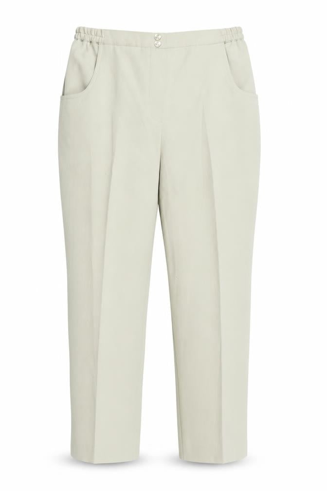 Essential Collection Womens Beige   Trousers  Size 14 L23 in