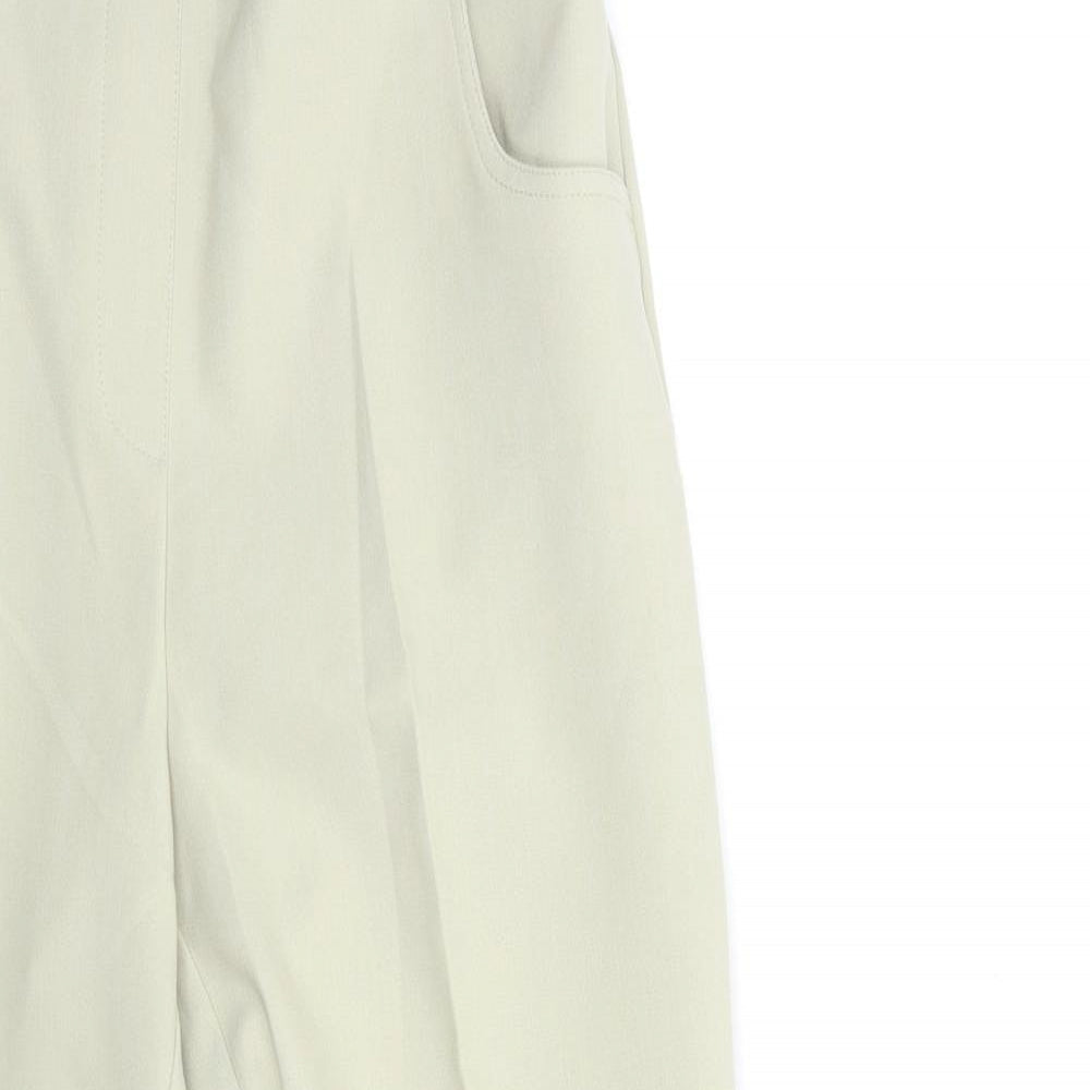 Essential Collection Womens Beige   Trousers  Size 14 L23 in