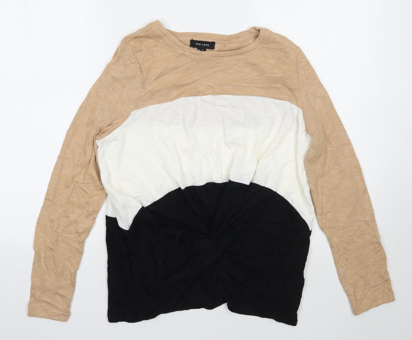 Newlook Womens Beige   Pullover Jumper Size M