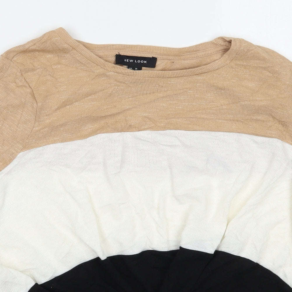 Newlook Womens Beige   Pullover Jumper Size M