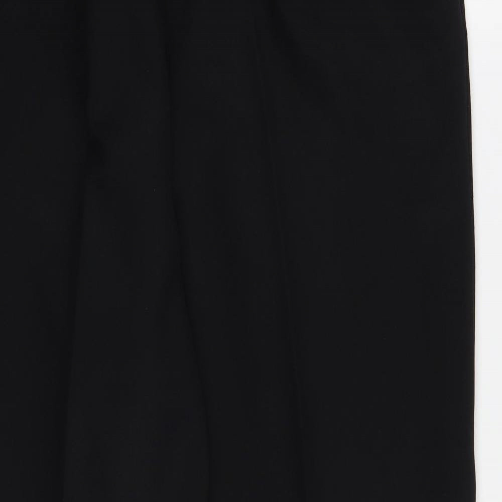 BM Womens Black   Trousers  Size 16 L30 in