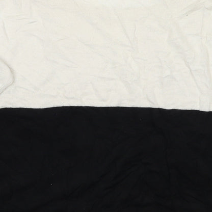 H&M Womens White   Pullover Jumper Size S