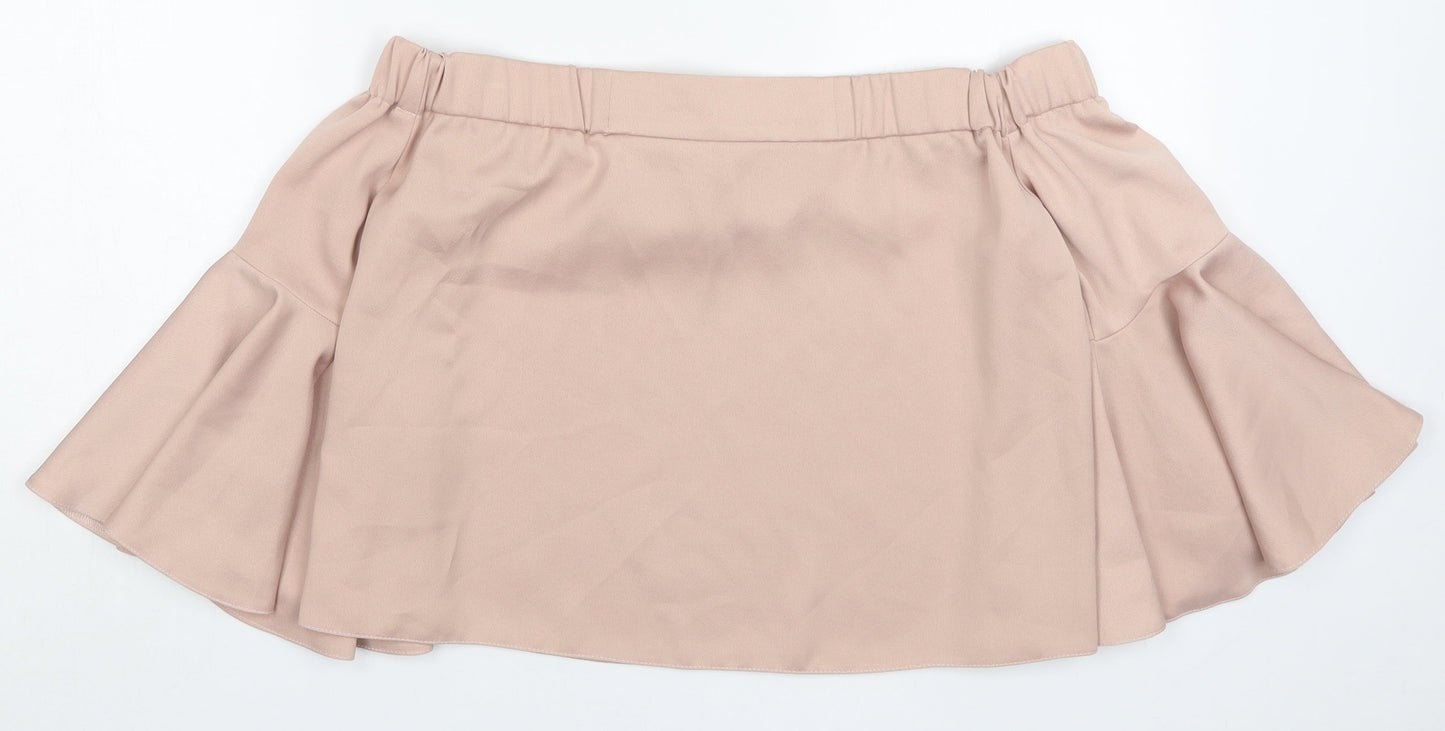 Topshop Womens Pink   Basic Blouse Size 8