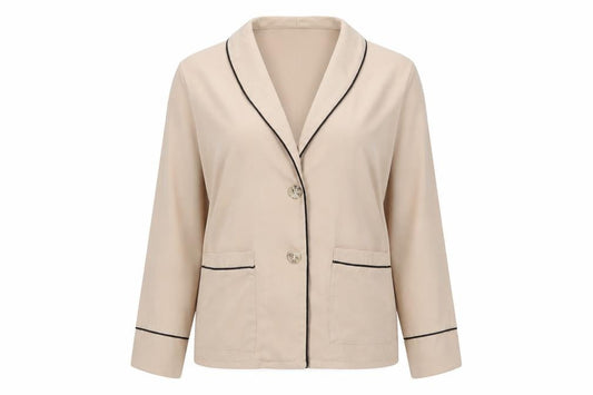 PRETTYLITTLETHING Womens Beige   Jacket  Size 12