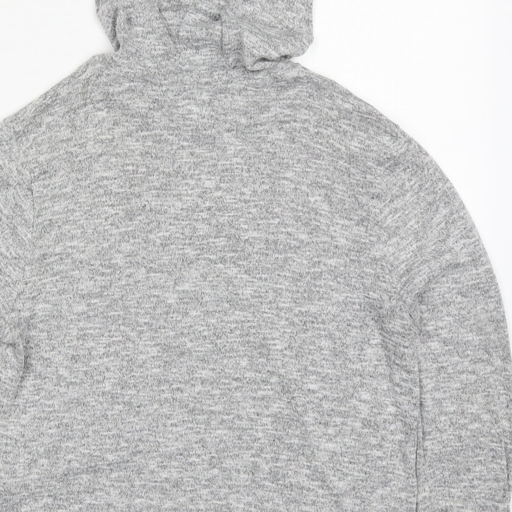 New Look Girls Grey   Pullover Hoodie Size 12-13 Years