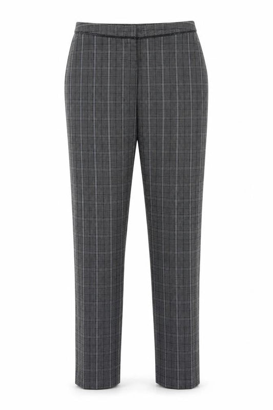 Atmosphere Womens Black Check  Trousers  Size 8 L27 in