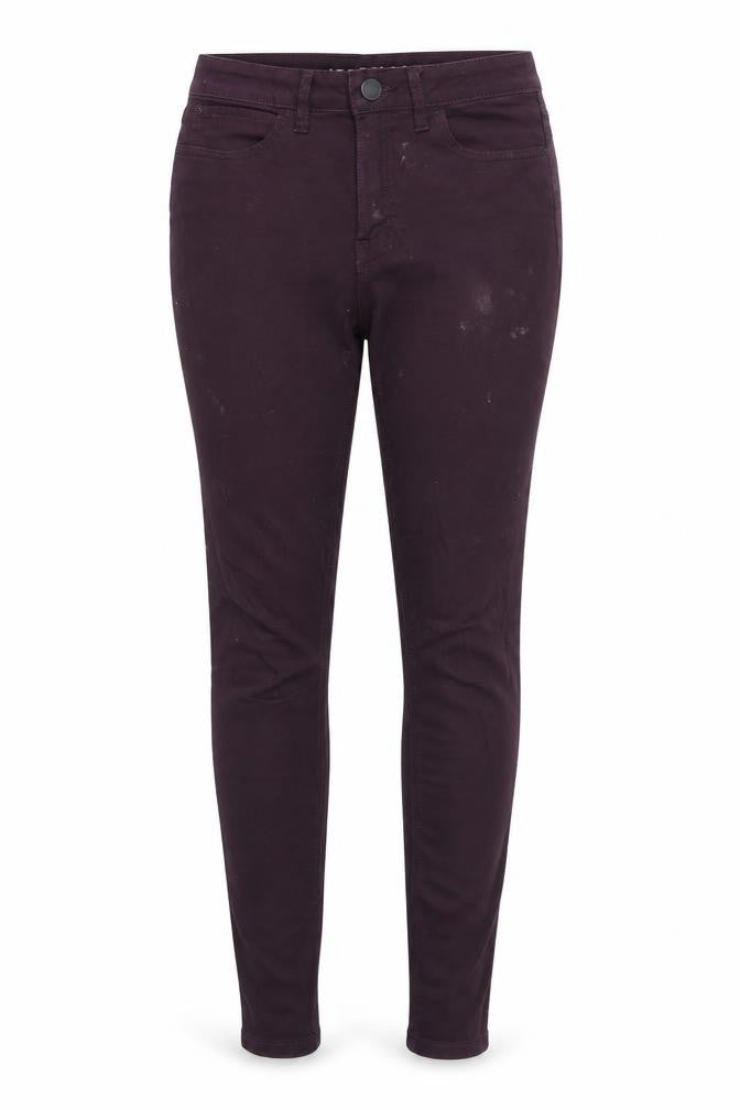 Marks & Spencer Womens Red  Denim Skinny Jeans Size 8 L30 in