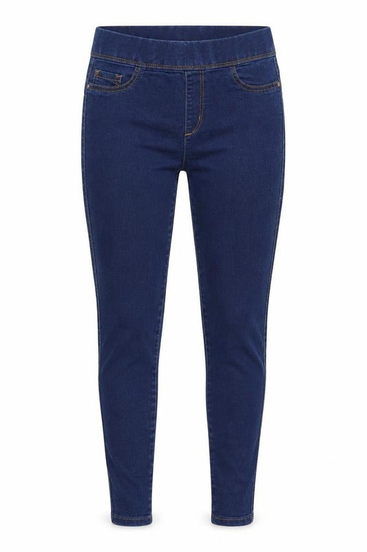 Denim & Co. Womens Blue  Denim Skinny Jeans Size 12 L27 in