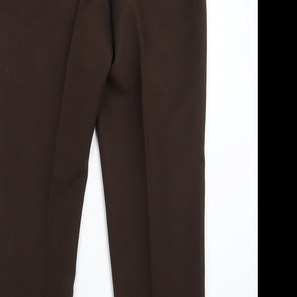 Marks and Spencer Womens Grey   Dress Pants Trousers Size 10 L23 in