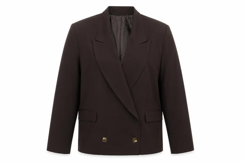 PRETTYLITTLETHING Womens Black   Jacket Blazer Size 6