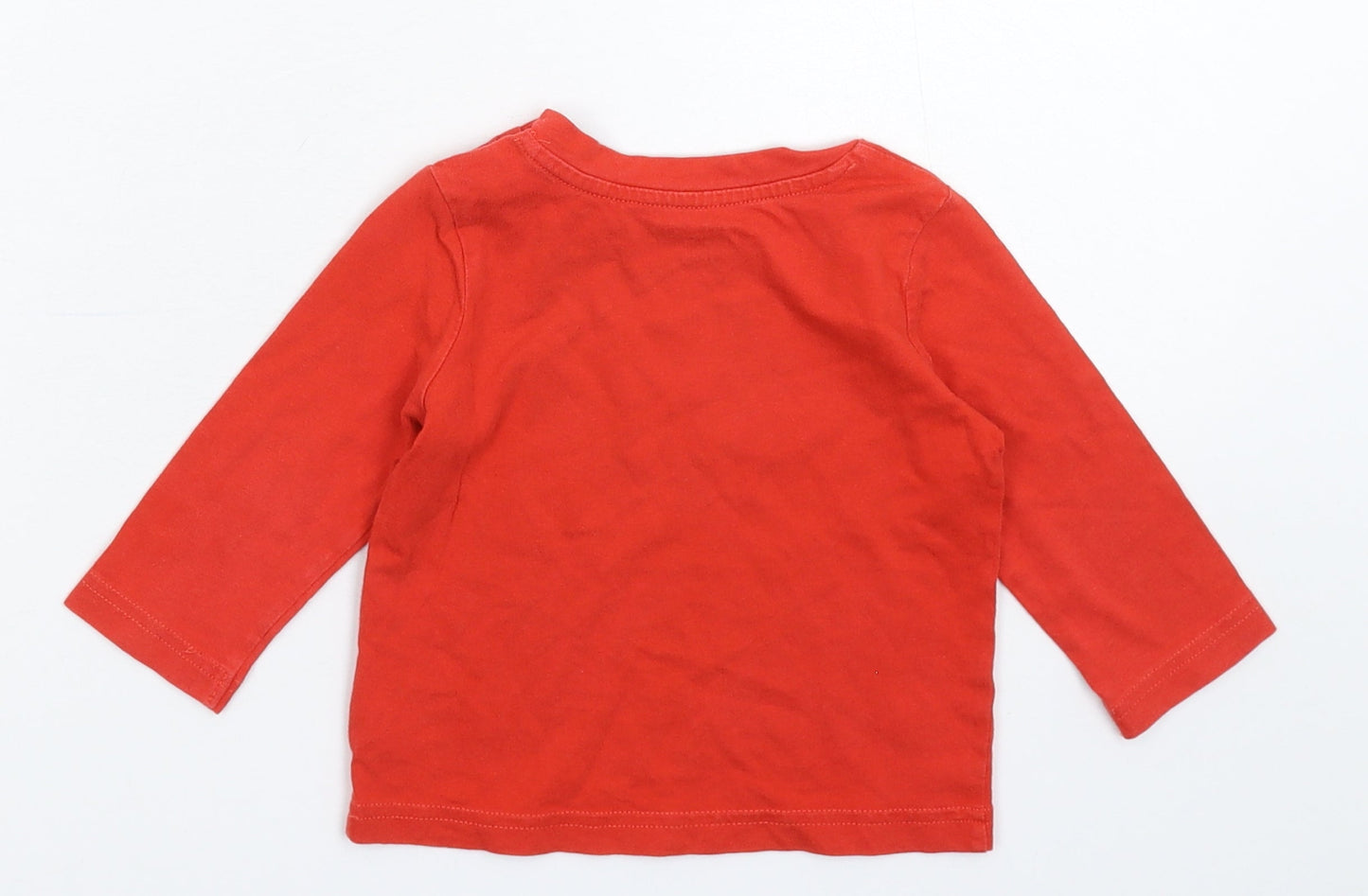 Gap Baby Red   Basic T-Shirt Size 9-12 Months
