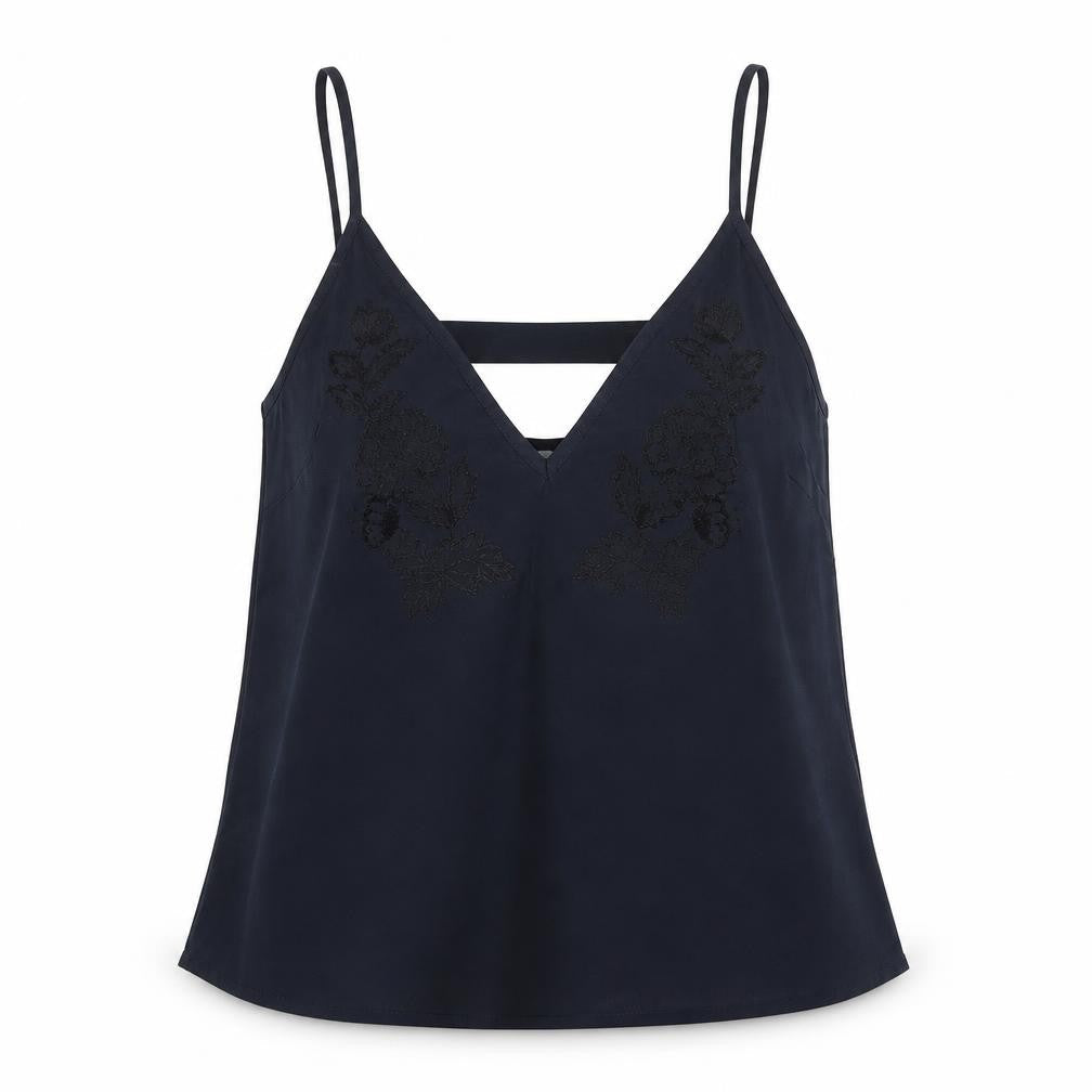 New Look Womens Blue   Basic Tank Size 8