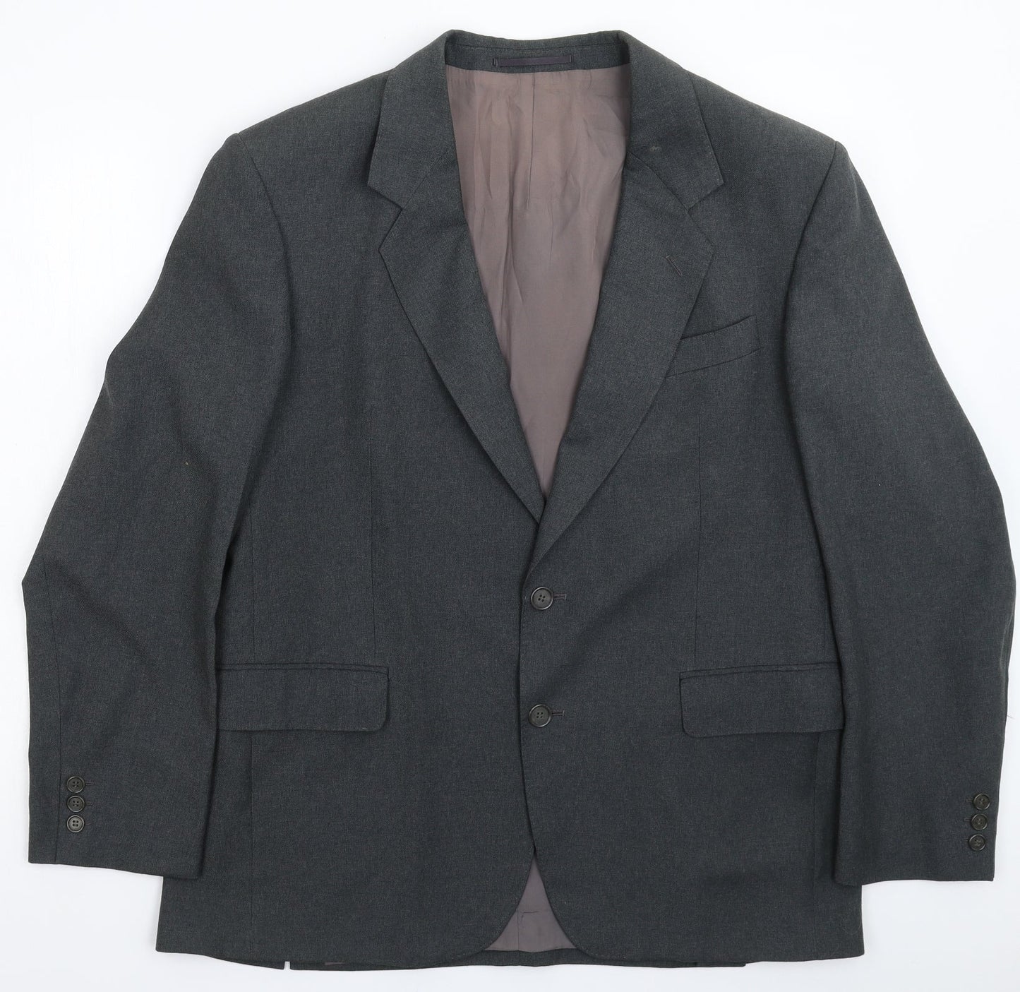 Varteks Mens Grey   Jacket Suit Jacket Size 42