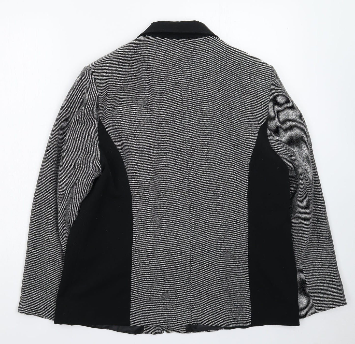 Oscar B Womens Grey   Jacket Blazer Size 18
