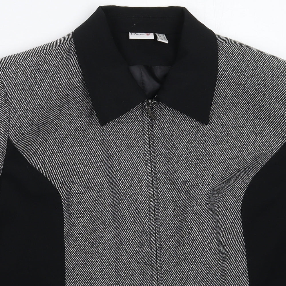 Oscar B Womens Grey   Jacket Blazer Size 18