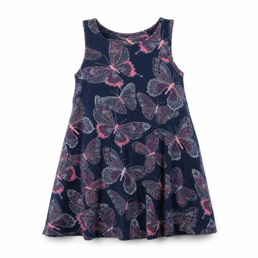 Bluezoo Girls Blue Animal Print  Camisole T-Shirt Size 5-6 Years