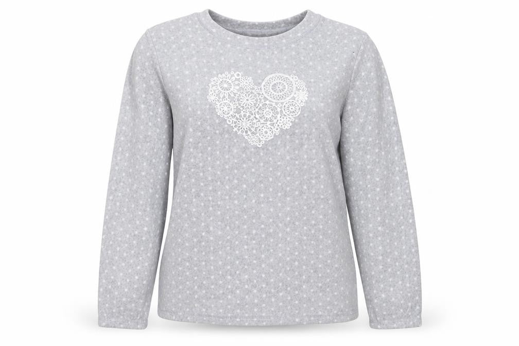 Primark Womens Grey Polka Dot  Pullover Jumper Size 10