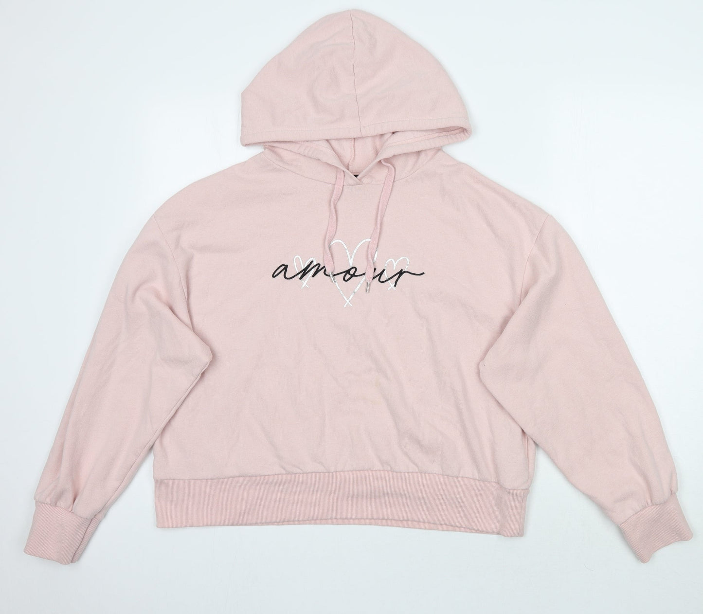 Newlook Womens Pink   Pullover Hoodie Size M