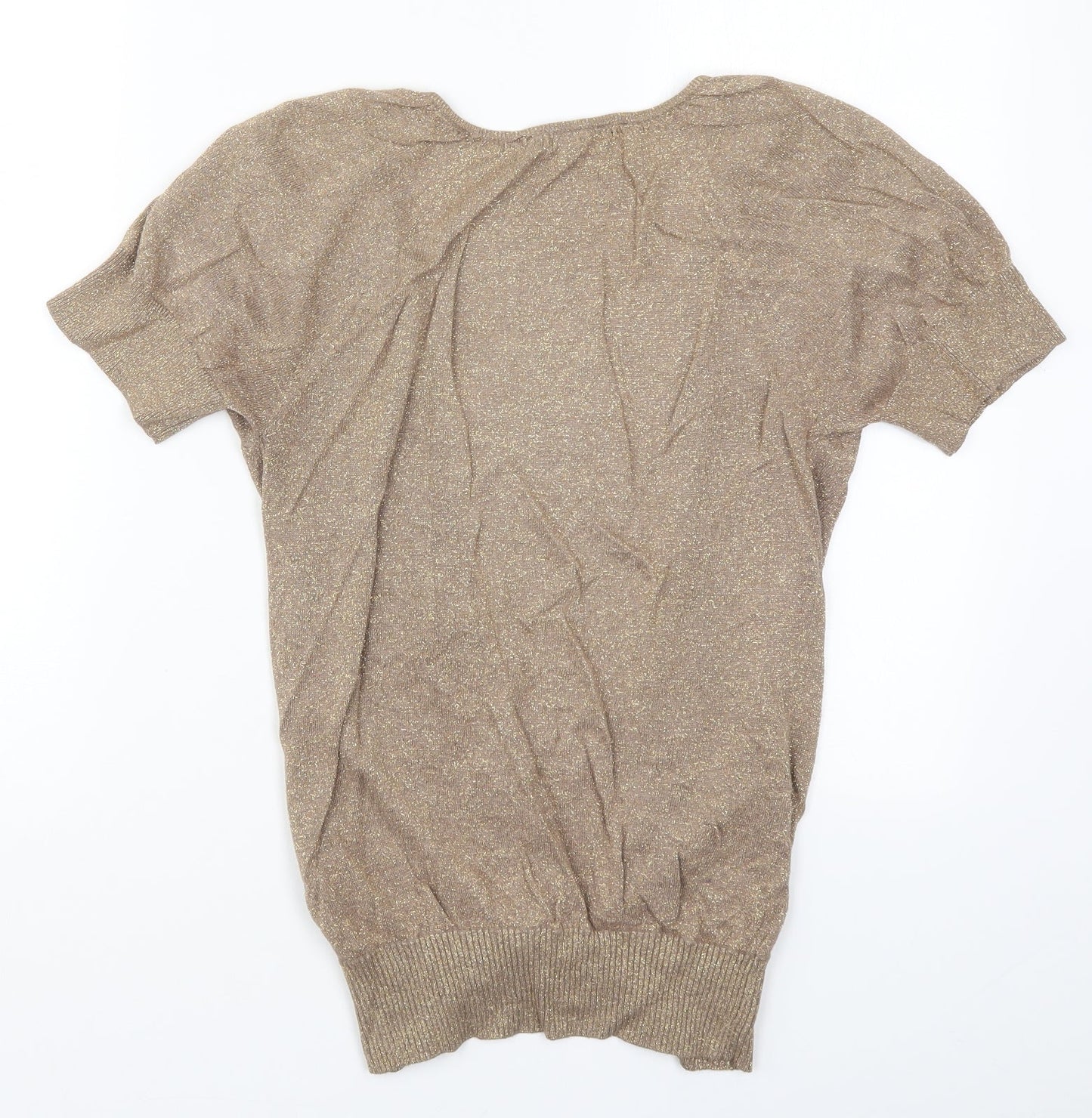 Atmosphere Womens Brown  Knit Cardigan Jumper Size 10