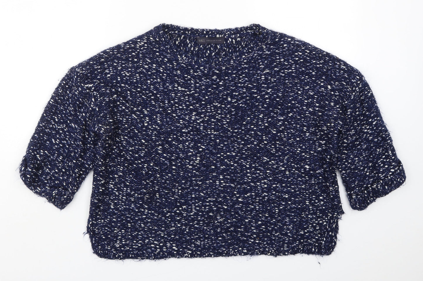 Marks and Spencer Womens Blue  Knit Pullover Jumper Size M