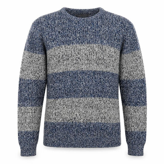 Cedarwood State Mens Blue Knit Pullover Jumper Size M