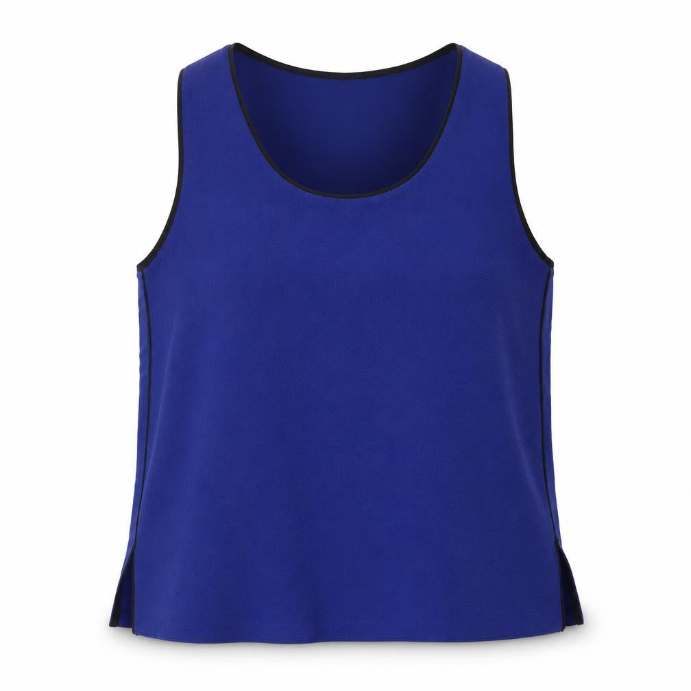 Mango Womens Blue   Basic Blouse Size L