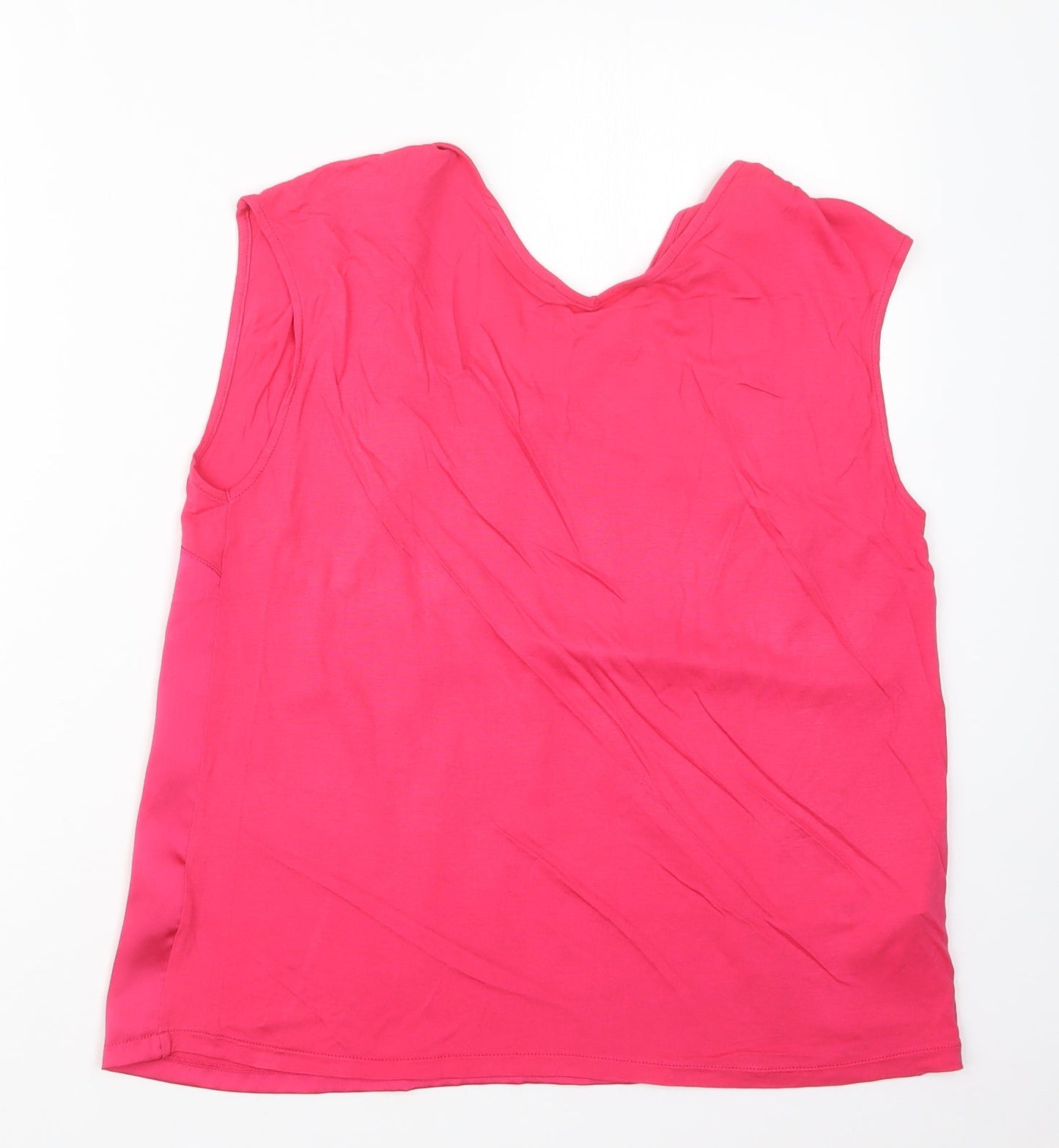 Mango Womens Pink   Basic Blouse Size L