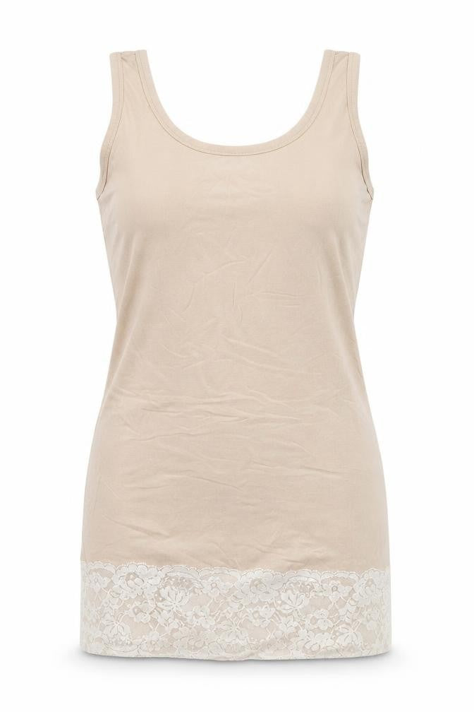 ZUPPE Womens Beige   Basic T-Shirt Size 10