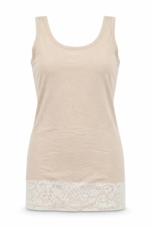 ZUPPE Womens Beige   Basic T-Shirt Size 10