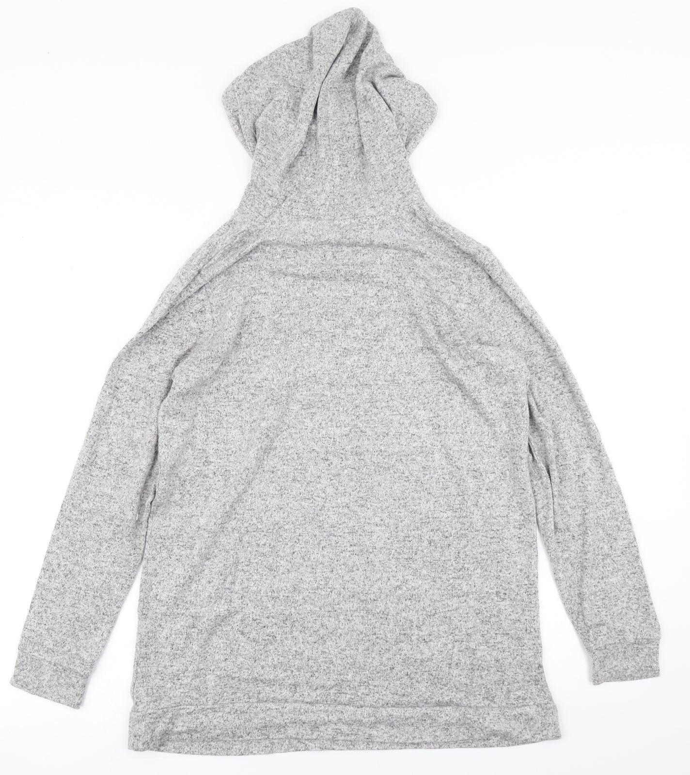 Papaya Womens Grey   Pullover Hoodie Size M