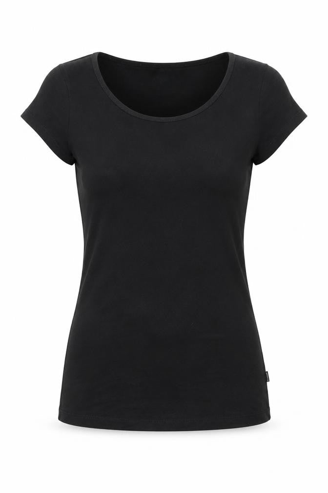 Reserved Basic Womens Black   Basic T-Shirt Size S