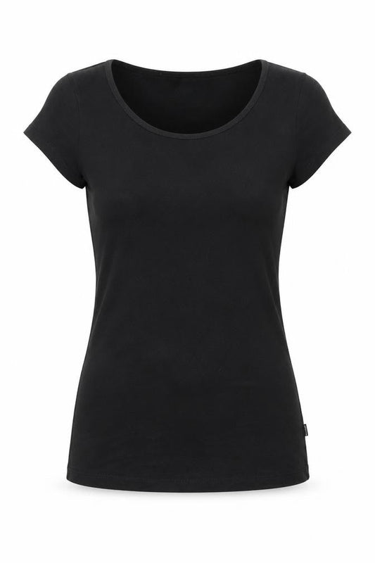 Reserved Basic Womens Black   Basic T-Shirt Size S