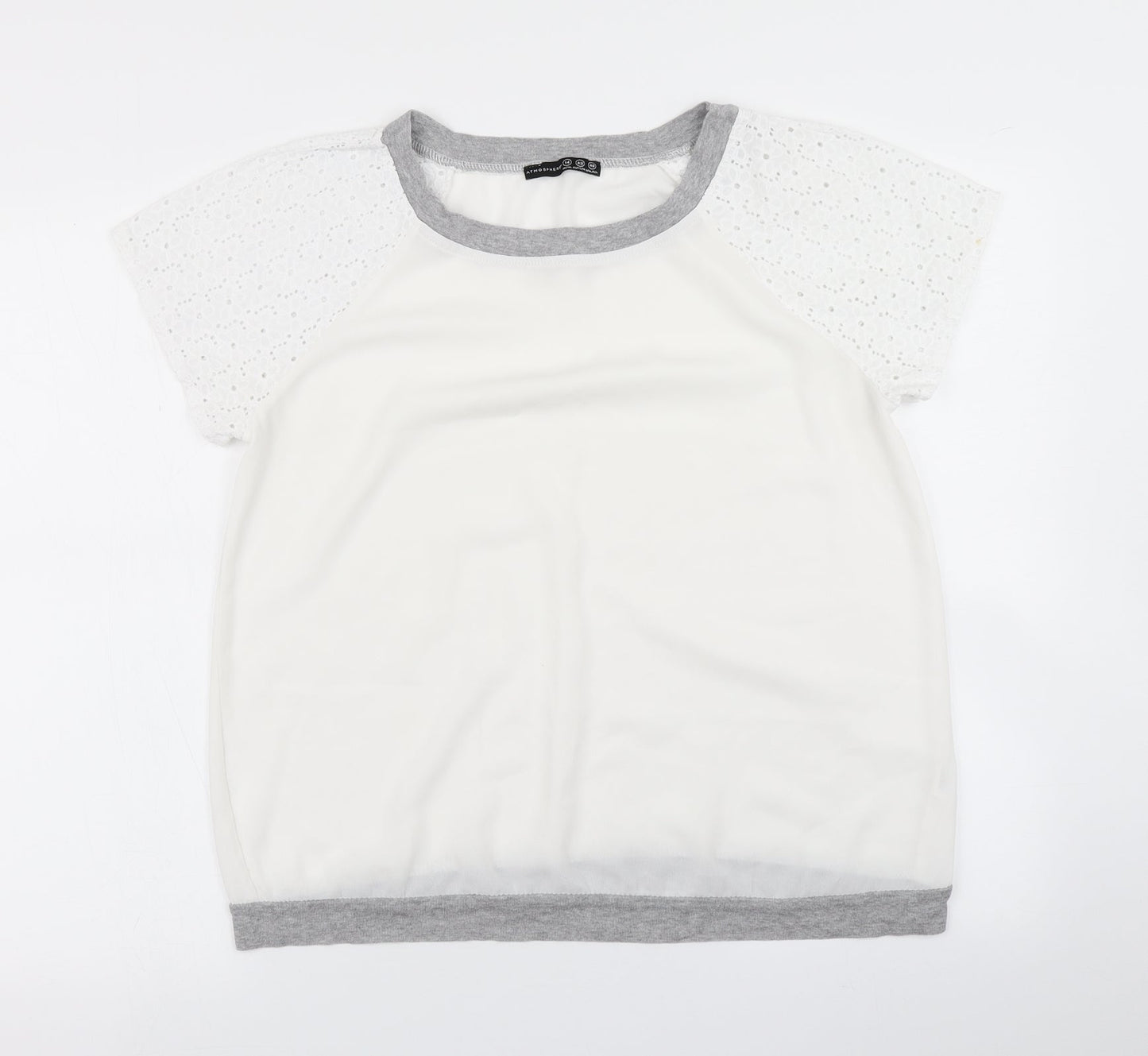 Atmosphere Womens Ivory   Basic Blouse Size 14