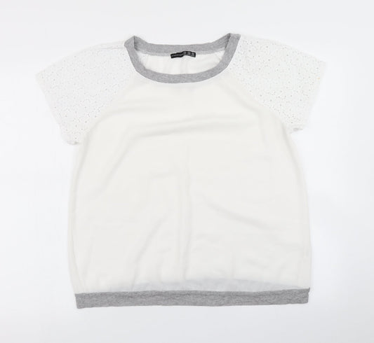 Atmosphere Womens Ivory   Basic Blouse Size 14
