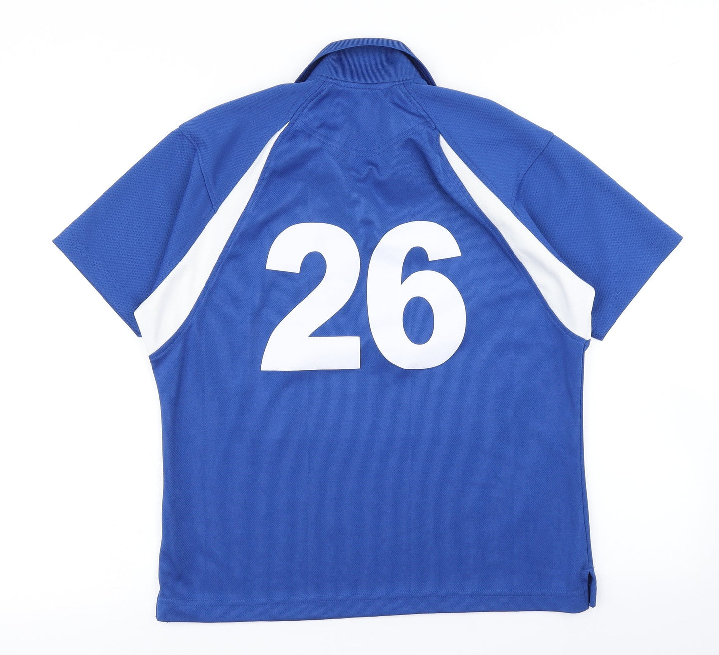 Deluxe Wicking Polo Womens Blue   Basic Polo Size XL
