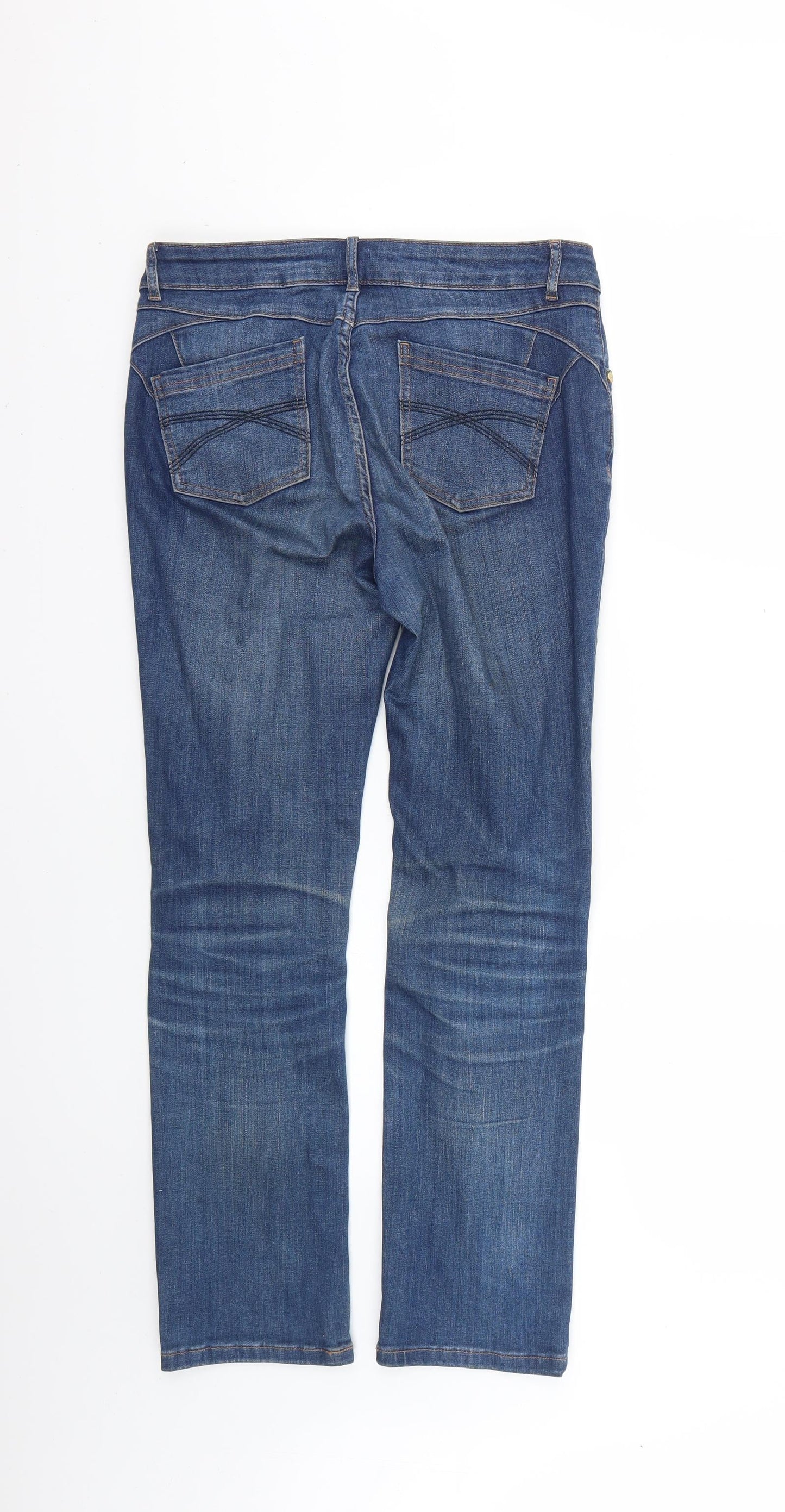 Marks and Spencer Womens Blue   Skinny Jeans Size 8 L26 in