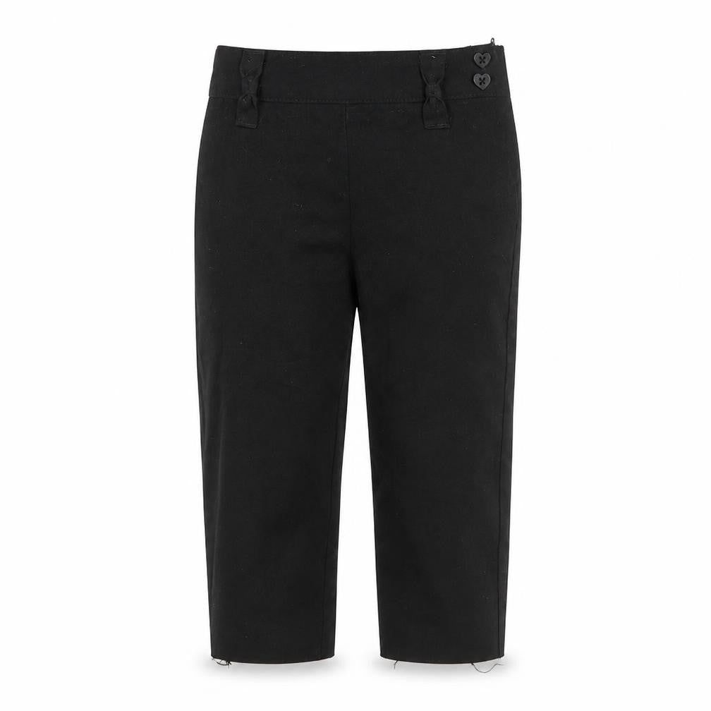lilly&dan Girls Grey   Cropped Trousers Size 3-4 Years - school wear