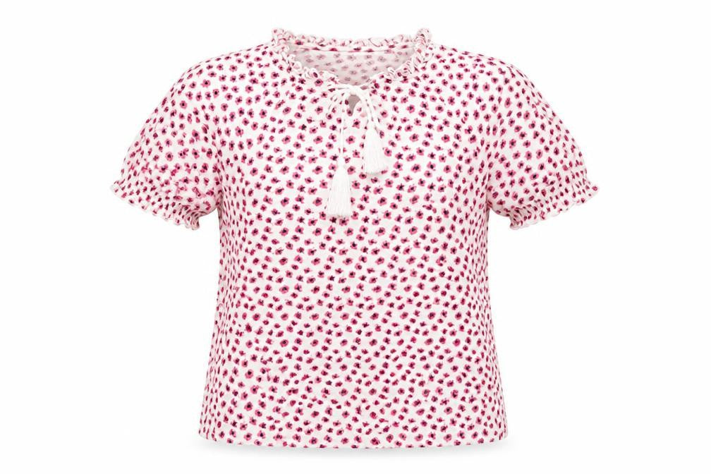 Marks & Spencer Womens Multicoloured Floral  Basic T-Shirt Size 8