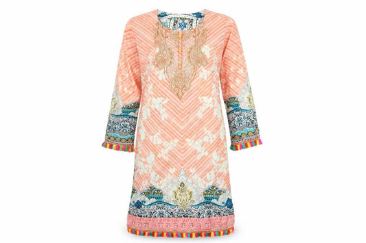 Womens Multicoloured Geometric  T-Shirt Dress  Size S