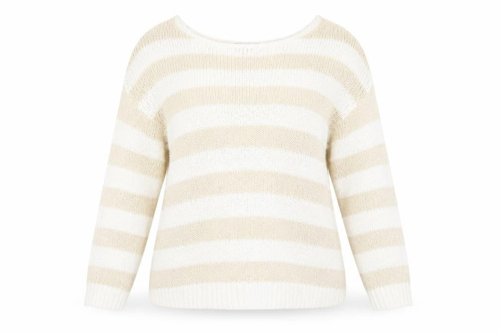Primark Womens Multicoloured Striped  Pullover Jumper Size 18