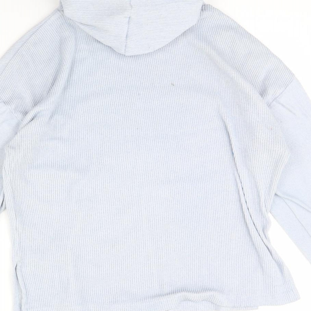 F&F Womens Blue   Pullover Hoodie Size M