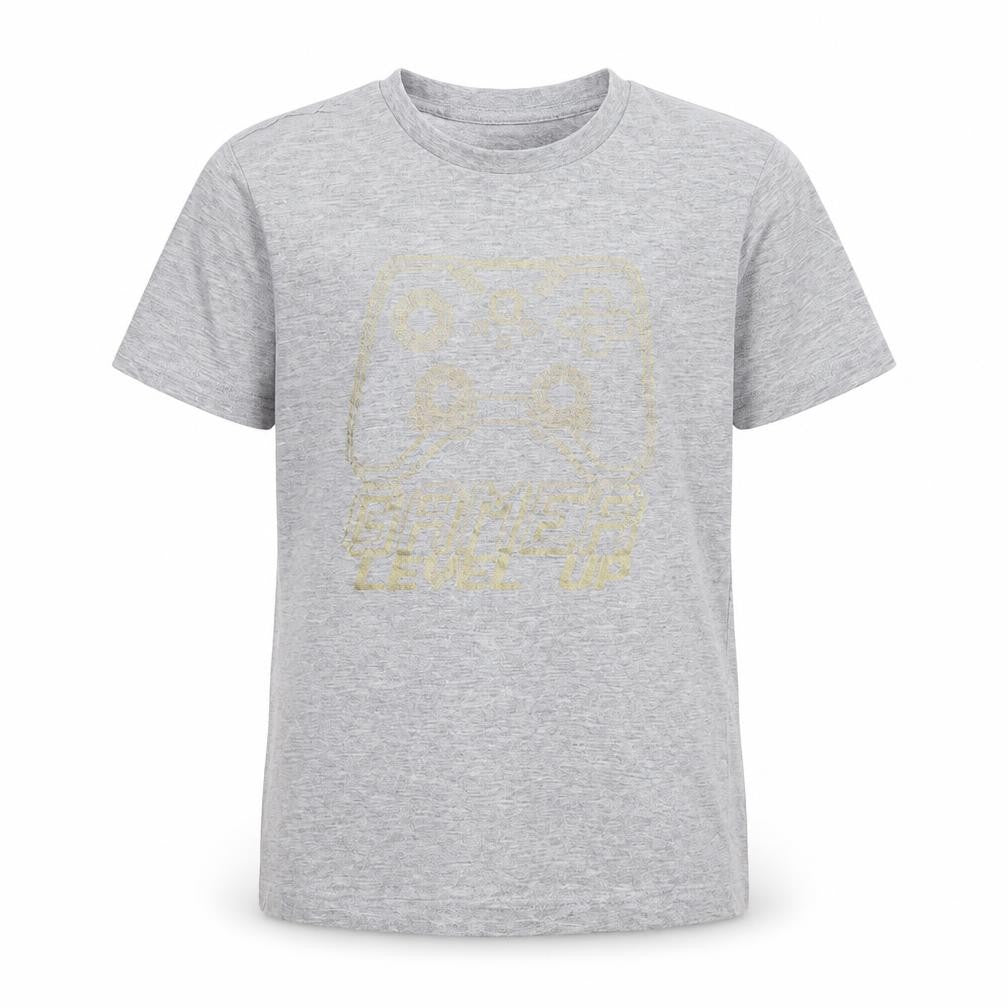 George Boys Grey   Basic T-Shirt Size 10 Years  - Gamer