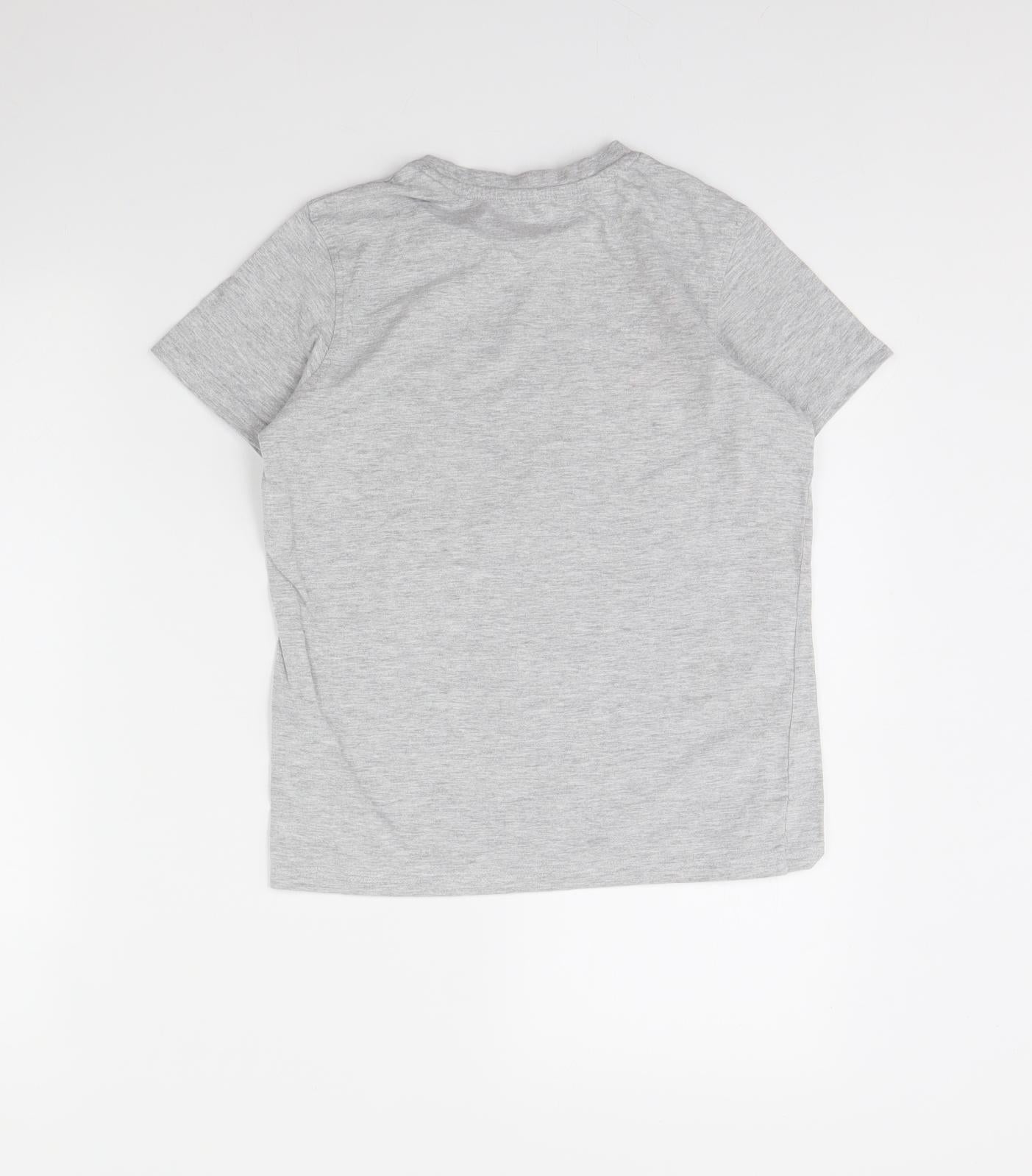 George Boys Grey   Basic T-Shirt Size 10 Years  - Gamer
