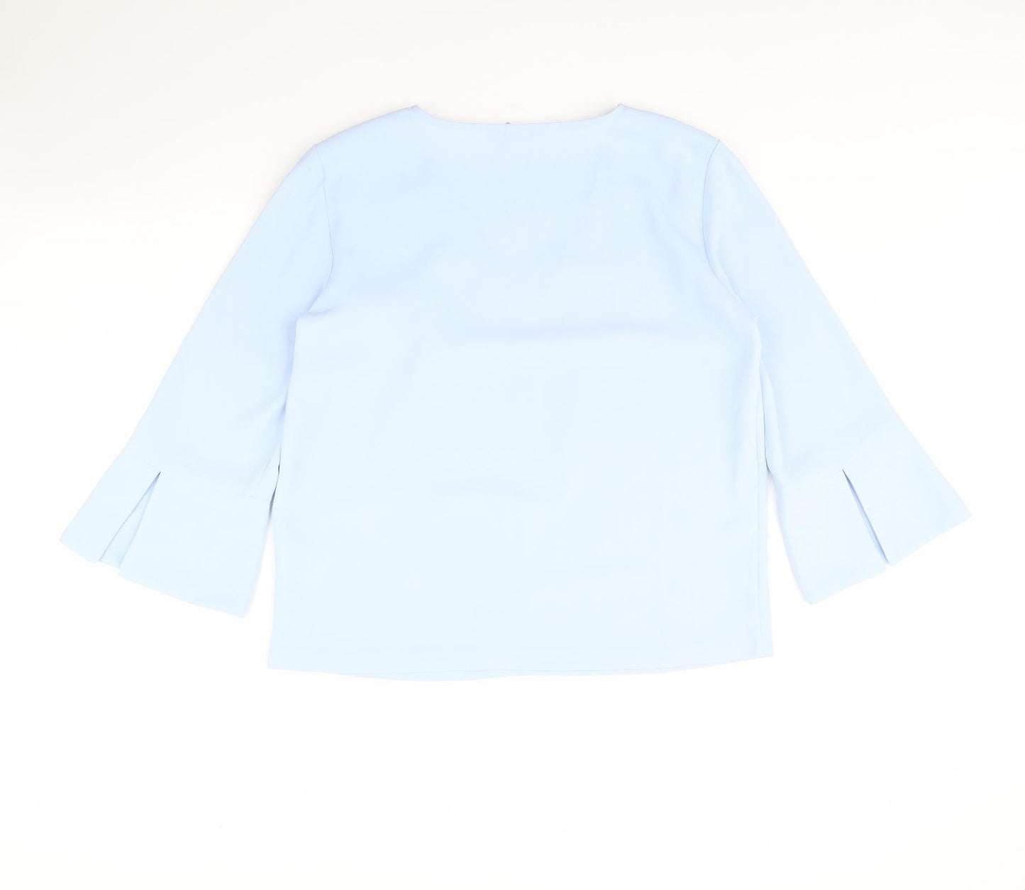 H&M Womens Blue   Basic Blouse Size 12