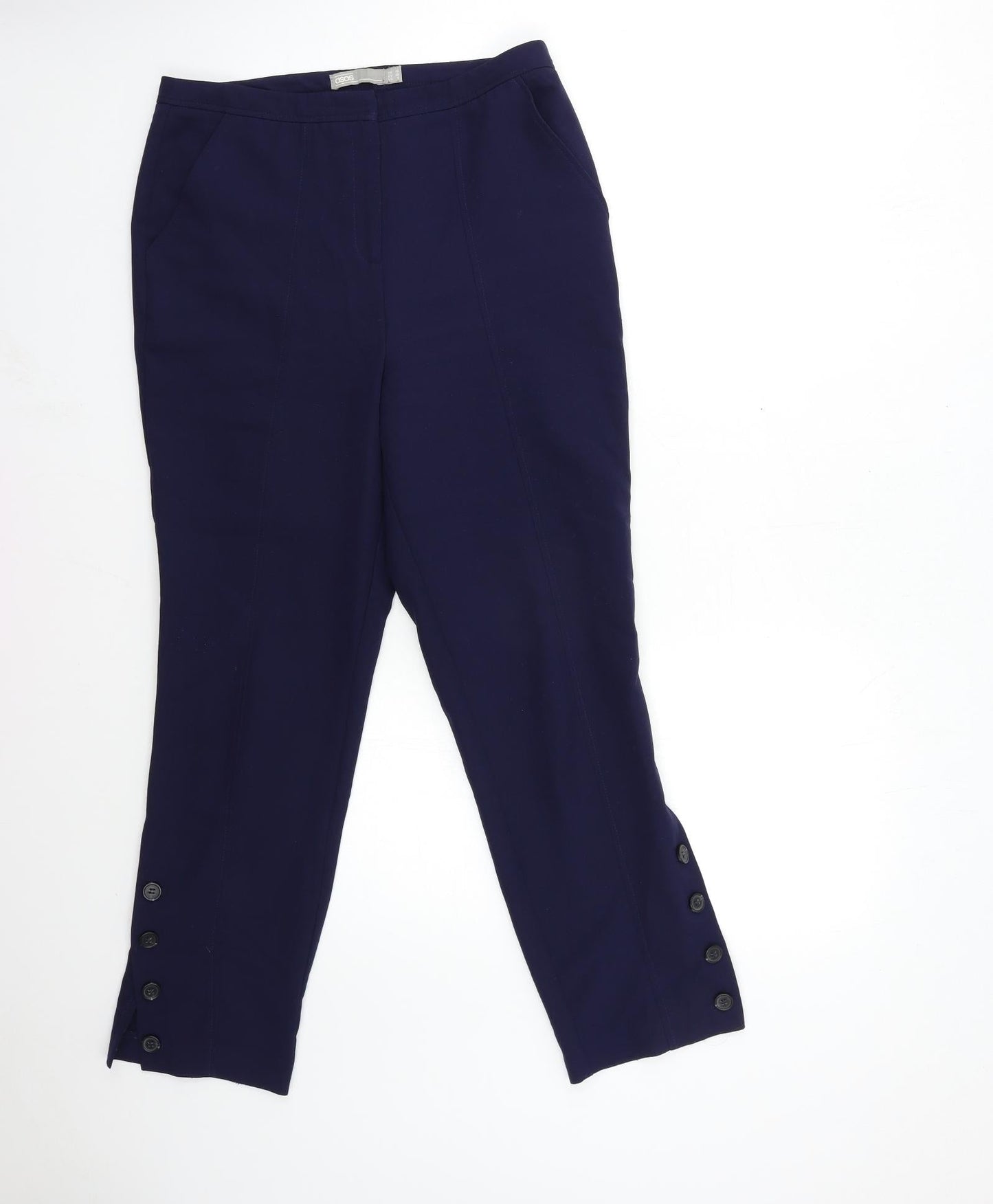 ASOS Womens Blue   Trousers  Size 10 L28 in