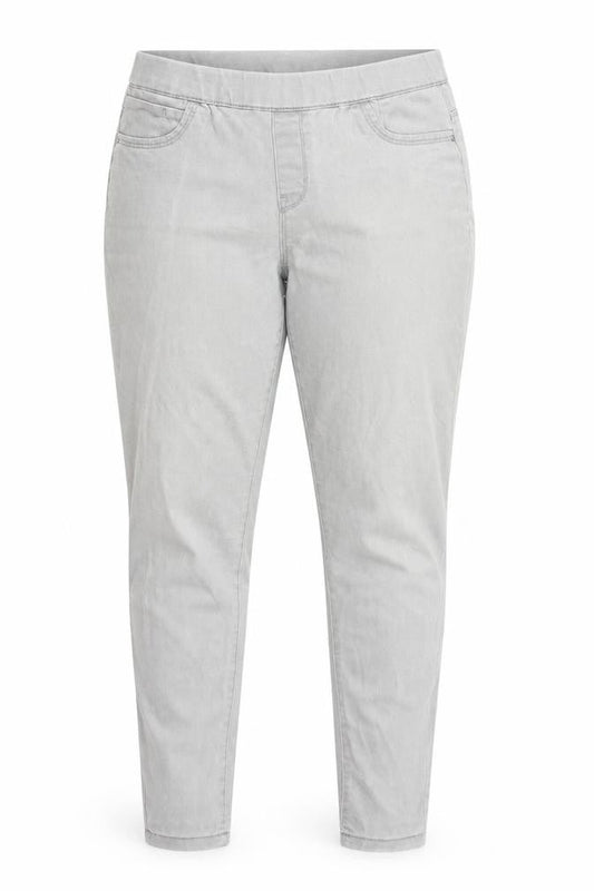 Denim & Co. Womens Grey  Denim Jegging Jeans Size 12 L30 in